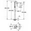 Смеситель Grohe Eurocube 23672001 напольный для ванны с душем - фото 2