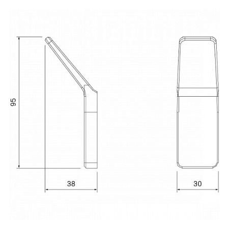 Крючок IDDIS Slide SLIBS10i41 черный