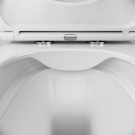 Унитаз подвесной Am.Pm Func C8F1700MWSC микролифт, белый матовый