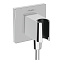 Шланговое подключение Hansgrohe Fixfit Porter E 26889000 с держателем душа, хром - фото 1