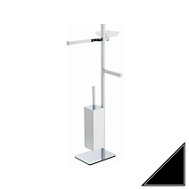 Стойка с аксессуарами Stil Haus Urania U21m(23) черный матовый