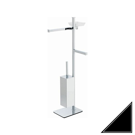 Стойка с аксессуарами Stil Haus Urania U21m(23) черный матовый