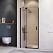 Душевая дверь RGW Hotel HO-014B 350601414-24 140x200 матовое-сатинат/черный