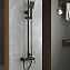Душевая стойка BelBagno Acqua ACQUA-DOCM-NERO черный матовый - фото 2