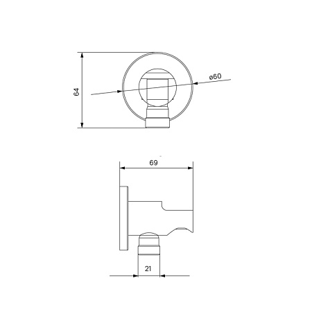 Шланговое подключение IDDIS 003BL01i62 черный