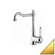 Смеситель Emmevi Laguna 40513OR для раковины, золото Смеситель Emmevi Laguna 40513OR для раковины, золото