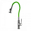Смеситель Lemark Expert LM5082S-Green для кухонной мойки, с гибким изливом, зеленый - фото 1