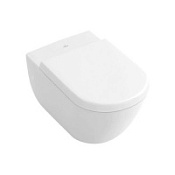 Чаша для унитаза подвесного Villeroy & Boch Subway 2.0 5614R0R1 альпийский белый CeramicPlus Чаша для унитаза подвесного Villeroy & Boch Subway 2.0 5614R0R1 альпийский белый CeramicPlus