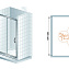 Душевая дверь в нишу Cezares Modena BF 1 120 P G R - фото 12