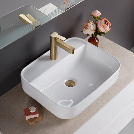 Раковина накладная BelBagno BB1321 40x50.5x14 белый
