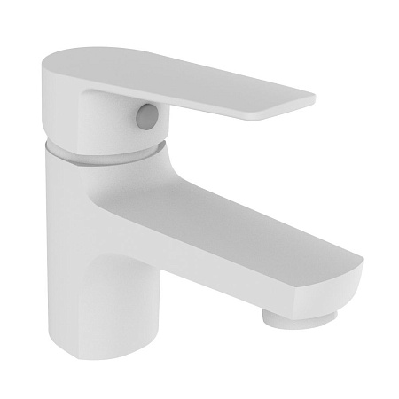 Смеситель Orange Loop M26-021w для раковины, белый