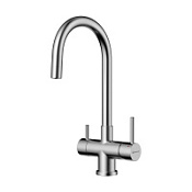 Смеситель Omoikiri Akita 4994086 для кухонной мойки, нержавеющая сталь