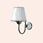 Абажур для светильника Tiffany World TW14-01.54-bi/cr белый/хром - фото 2