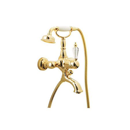 Смеситель Boheme Imperiale Presente 323 для ванны с душем, золото