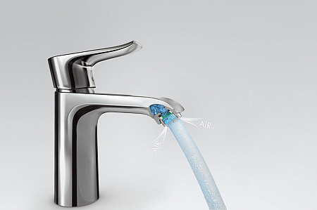 Смеситель Hansgrohe Metris 31080000 для раковины, хром