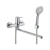 Смеситель для ванны и душа Milardo Demi DEMSB00M10 хром