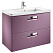 Тумба с раковиной Roca Gap ZRU9302742 60 см, фиолетовая