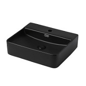 Раковина накладная ABBER Rechteck AC2203MB черный матовый