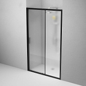 Душевая дверь AM.PM Gem W90G-120-1-195BM 120 матовое стекло, профиль черный матовый