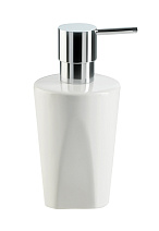 Дозатор для жидкого мыла Stil Haus Liz LZ30AP(08-BI) хром/белый