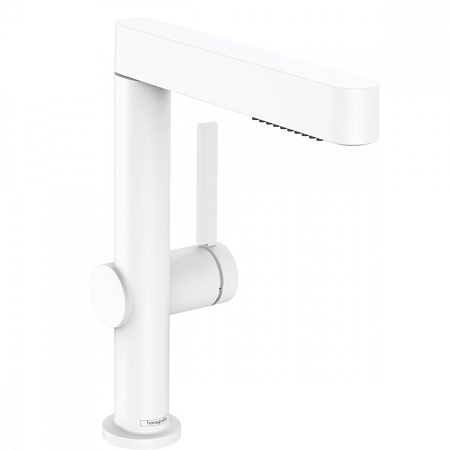 Смеситель Hansgrohe Finoris 76063700 для раковины, белый матовый