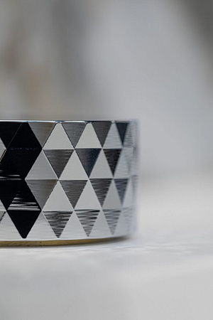 Смеситель Boheme Venturo 150-WCR-DIAMOND для раковины, ручка Diamond, белый/хром