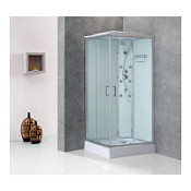 Душевая кабина BelBagno Uno UNO-CAB-A-2-90-C-Cr-TOP 90х90 см