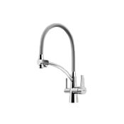 Смеситель для кухонной мойки Sancos Eri SC4001CH хром/серый