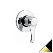 Смеситель Emmevi Tiffany 6009NO для душа, черный/золото