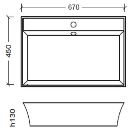 Раковина Armadi Art Neoart 804 серебро
