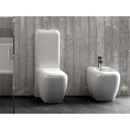 Унитаз приставной Cielo Shui Big SHVA gloss white