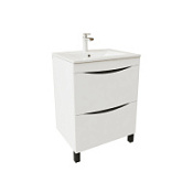 Тумба с раковиной IDDIS Cloud CLO60WFi95K белый