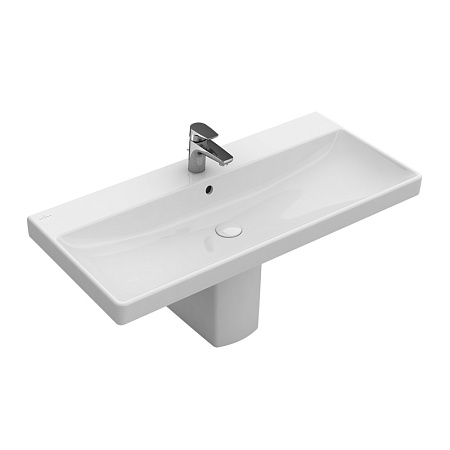 Раковина Villeroy & Boch Avento 4156A501 100х47 альпийский белый 