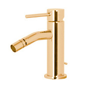 Смеситель Fima Carlo Frattini Spilllo Up F3032XSOS для биде, брашированное золото