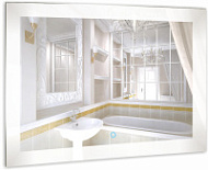 Зеркало Relisan Linda Гл000024320 80x60 с LED подсветкой и сенсорным выключателем Зеркало Relisan Linda Гл000024320 80x60 с LED подсветкой и сенсорным выключателем