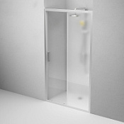 Душевая дверь AM.PM Gem W90G-110-1-195MM 110 матовое стекло, профиль хром матовый