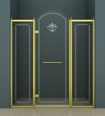 Душевая дверь в нишу Cezares Retro B 13 130 CP G L/R