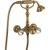 Смеситель Emmevi The One 98011VSWBR для ванны с душем, бронза