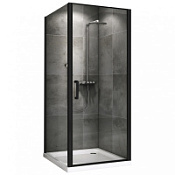 Душевой уголок ABBER Sonnenstrand AG04080B-S80B прозрачное/черный