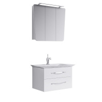 Мебель для ванной Aqwella 5 stars Simphony Sim.01.07/2/W 70 белая