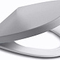 Крышка-сиденье для унитаза Roca Khroma 801652F1T микролифт, серебристый серый
