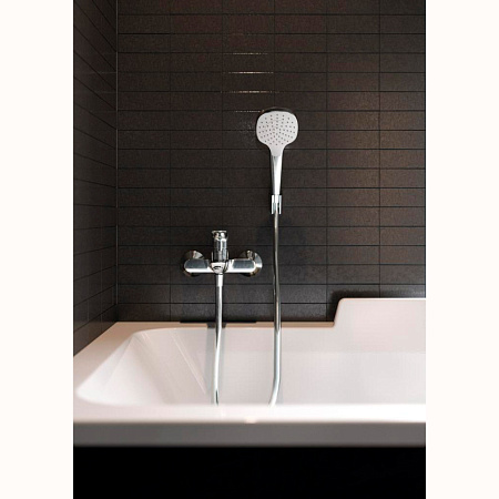Смеситель Hansgrohe Logis 71400670 для ванны с душем, черный матовый