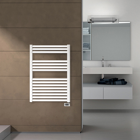 Полотенцесушитель электрический Irsap Ares EIS058K01IR01NNN 81,8x58 белый