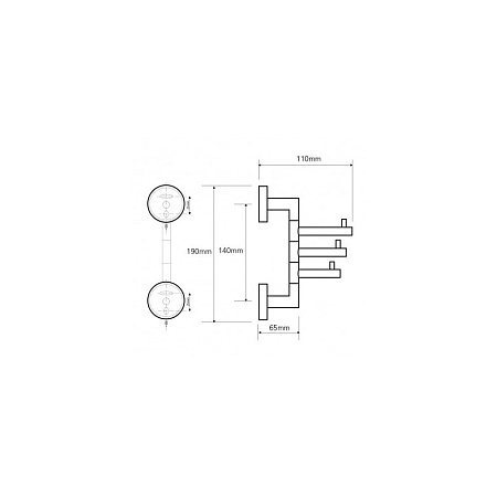Крючок Bemeta Neo 104206075 тройной