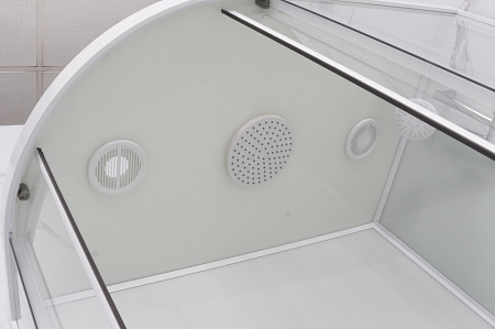 Душевая кабина Frank F400М White 100x100x220 белый