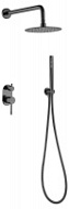 Душевой комплект Boheme Uno 464-SGM для душа, оружейная сталь глянцевая