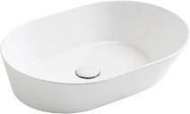 Раковина накладная Simas Wave WA 02 60x42x16,5 без отверстия под смеситель, белый Раковина накладная Simas Wave WA 02 60x42x16,5 без отверстия под смеситель, белый