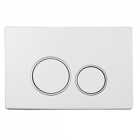 Кнопка смыва Boheme 661 белый/хром