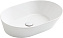 Раковина накладная Simas Wave WA 02 60x42x16,5 без отверстия под смеситель, белый