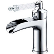 Смеситель Boheme Vogue 221-MR-W для раковины, хром/белый Murano